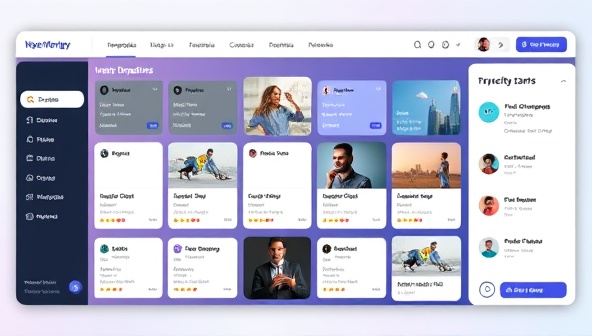 An engaging platform interface displaying a diverse range of investment opportunities, accompanied by social proof indicators and community feedback, creating a sense of trust and excitement for potential investors.