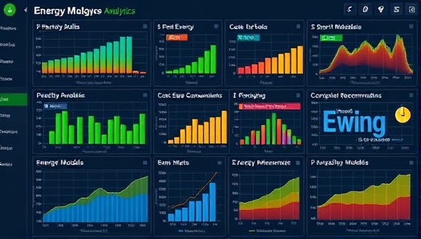 A sophisticated data analytics dashboard displaying energy consumption patterns, cost-saving recommendations, and predictive models, with visual representations of smart meter data streams and insightful graphs, conveying the power of data-driven energy management.