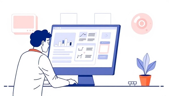 An illustrative depiction of a mentor guiding a mentee through a digital design project on a computer screen, symbolizing the supportive and collaborative mentorship experience facilitated by DesignMentor Connect, where aspiring designers receive personalized guidance and career support from industry professionals.