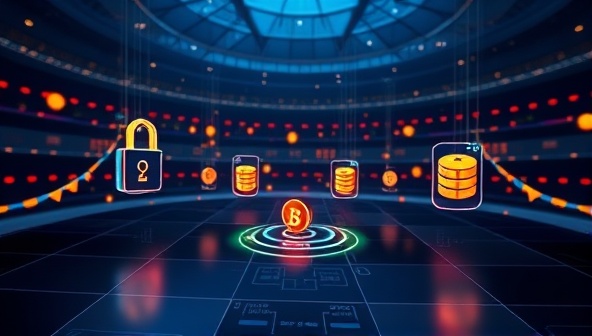 An image of a digital marketplace where users can trade betting positions and cryptocurrency tokens in a secure and transparent environment, illustrating the concept of peer-to-peer crypto betting exchange on the platform.