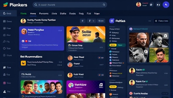 A vibrant social feed interface showcasing user profiles, bet recommendations, and live chats, with colorful avatars and emojis representing different users interacting and sharing betting insights, illustrating the engaging and social nature of the platform.