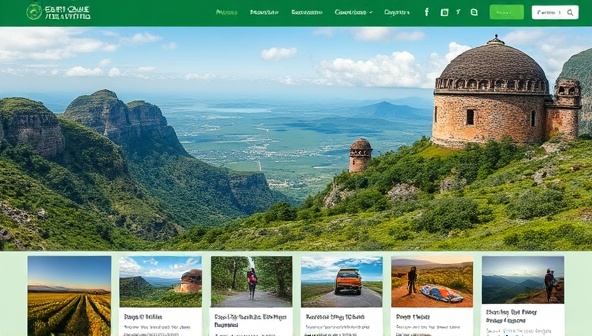 A vibrant online community platform showcasing diverse sustainable travel blog posts, eco-friendly travel tips, and engaging discussions among Green Globe Trotters members, creating a digital hub for ethical travel enthusiasts and eco-conscious explorers.