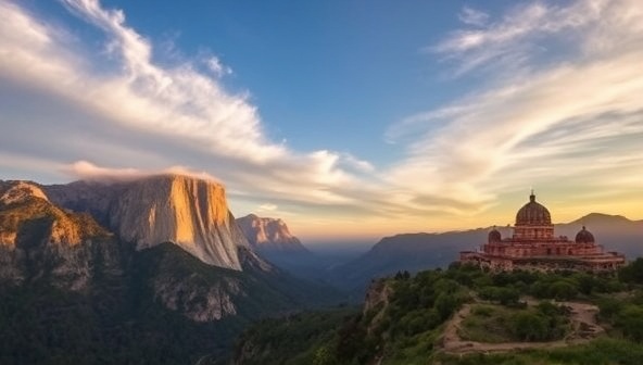 A stunning landscape shot taken during an EcoLens Expedition showcasing a majestic natural wonder, vibrant wildlife, or cultural heritage site, capturing the essence of sustainable travel photography and conservation efforts with EcoLens Expeditions.