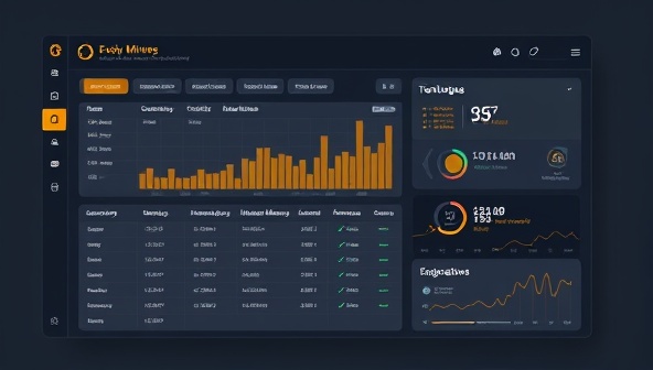 A user-friendly platform interface displaying equipment maintenance schedules, real-time monitoring data, and maintenance alerts, enhancing equipment reliability and operational efficiency for mining businesses.