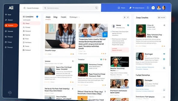 A digital dashboard displaying personalized content recommendations generated by AI algorithms, with a user exploring curated articles, blogs, and resources tailored to their interests and preferences, showcasing the convenience and relevance of the content curation service.