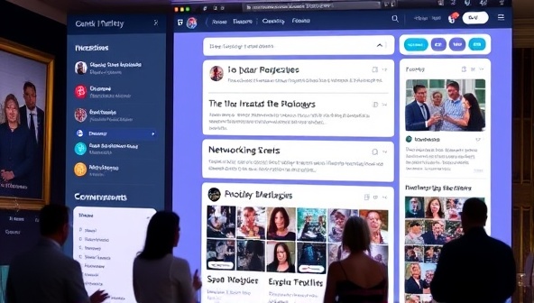 An online community forum interface displaying engaging discussions, investment opportunities, and networking events for real estate enthusiasts, showcasing a vibrant and collaborative environment within the Property Wealth Alliance investment club.