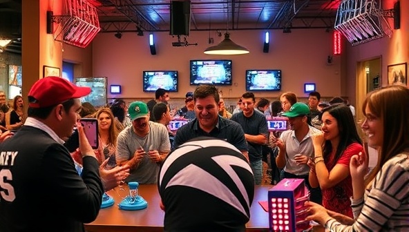 An innovative digital interface showing a dashboard with various virtual influencers profiles, engagement data, and brand partnership opportunities, symbolizing the integration of technology in influencer marketing.