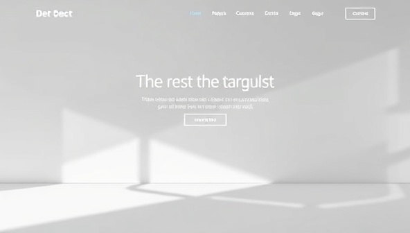 A sleek and minimalistic website interface featuring clean lines, ample white space, and subtle animations, conveying a sense of elegance and simplicity in web design aesthetics.