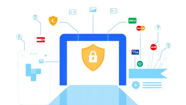 An illustrative representation of a secure digital payment gateway with multiple payment icons, a shield symbolizing security, and a seamless checkout process, illustrating the convenience and trustworthiness of the Simpay Connect service.