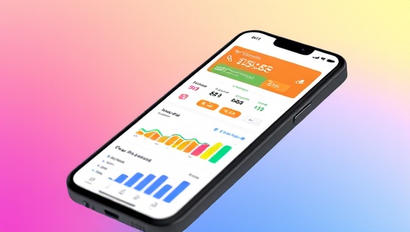 An interactive mobile app interface displaying a user's financial dashboard with colorful charts, budget progress bars, and savings goals, accompanied by AI-generated financial insights and recommendations, illustrating the app's intuitive and user-friendly approach to personal finance management.