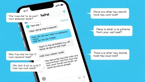 An engaging visual of a smartphone screen displaying the TaxPal Chat interface with tax-related chat bubbles and helpful tips, showcasing the interactive and user-friendly nature of the virtual tax advisory chatbot.