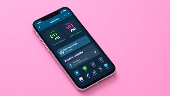 A user-friendly health monitoring app interface on a smartphone screen displaying vital sign readings, medication reminders, and a virtual consultation option with a healthcare provider, demonstrating convenience and proactive health management for individuals with chronic conditions.