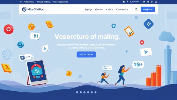 An interactive website featuring captivating micro-animations throughout the interface, with animated icons, transitions, and effects that enhance user engagement and bring the website to life, showcasing the creative and dynamic work of MicroMotion Studios.