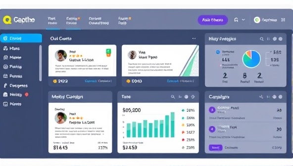 An AI-powered email marketing dashboard displaying personalized email templates, detailed analytics, and automated campaign scheduling, creating a seamless and efficient email marketing experience for clients.
