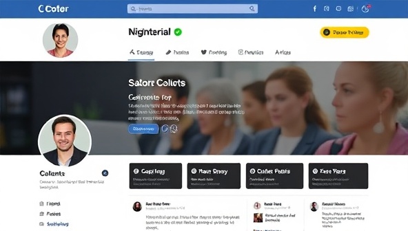 An online profile snapshot showcasing a professional's digital presence with a cohesive brand identity, engaging content, and positive testimonials, portraying a strong and impactful personal brand online.
