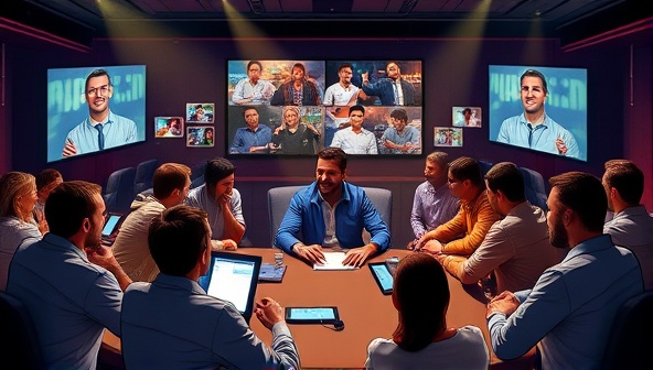 A vibrant and interactive online community forum where users discuss sports betting tips, share insights, and engage in friendly debates, highlighting the social and collaborative aspect of BetConnect Hub.