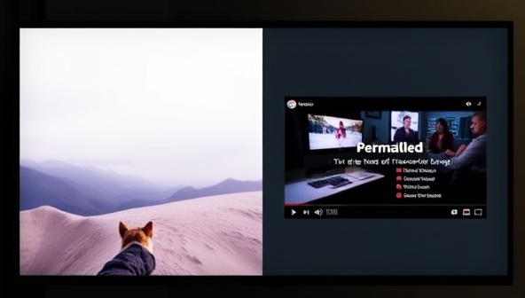 A split-screen image showing a generic ad on one side and a personalized video ad on the other, with the personalized ad featuring the viewer's name and specific preferences, illustrating the difference in impact and engagement.
