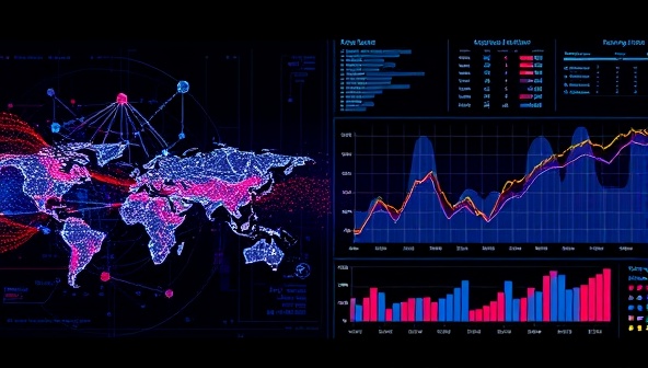 An engaging visual representation of AI algorithms processing sports data and generating predictions in real-time, with dynamic graphs and statistics illustrating the accuracy and efficiency of the AI-powered sports prediction service.