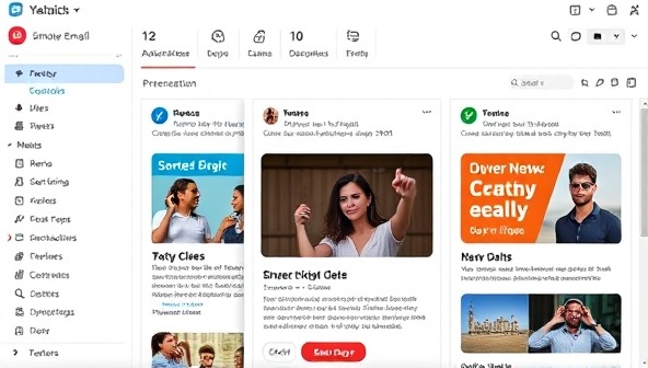 A dynamic email inbox with personalized email previews tailored to different customer personas, showcasing the platform's ability to deliver targeted and engaging email content based on individual preferences and behaviors.