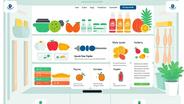An engaging digital platform interface featuring a virtual pantry stocked with sports nutrition essentials, meal prep guides, hydration tips, and personalized nutritional recommendations for different sports disciplines, evoking a sense of vitality and peak performance.