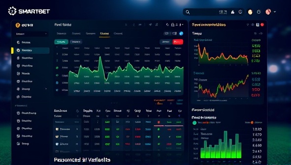 An AI-powered interface displaying real-time sports data, betting recommendations, and personalized insights, showcasing the innovative and data-driven approach of the SmartBet AI platform.