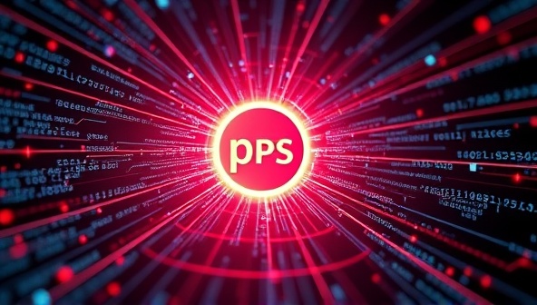 A futuristic visual representation of data streams converging into a glowing personal brand logo, symbolizing the fusion of data insights and personal branding strategy offered by Persona Data Insights for professionals seeking online visibility and influence.