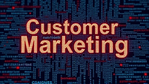A mosaic of customer data points forming a personalized marketing message, symbolizing the data-driven approach to personalization offered by PersonalizePro Data and the tailored customer experiences it creates.