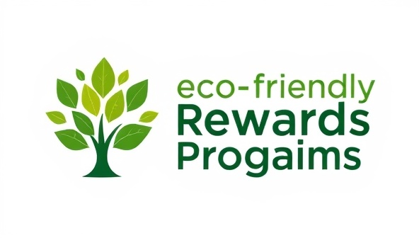 An eco-friendly rewards program logo featuring a stylized tree symbol with leaves shaped like banknotes, representing the concept of green banking and sustainable rewards, appealing to environmentally conscious consumers and eco-friendly businesses.
