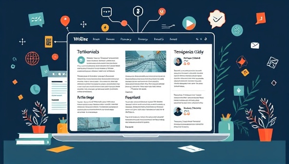 An artistic representation of an online writing portfolio interface showcasing diverse writing samples, testimonials, and multimedia elements, surrounded by digital design elements and creative motifs, symbolizing professionalism and creativity in online writing showcases.