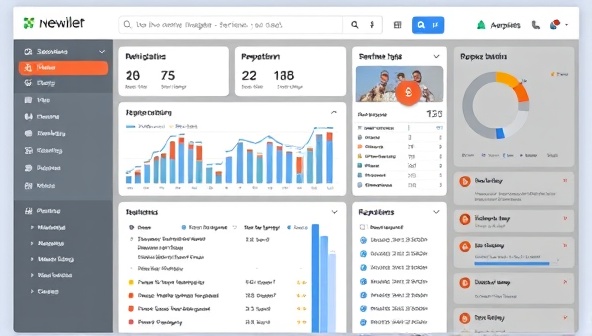 An online dashboard displaying real-time sentiment analysis, review monitoring, and reputation building strategies for a diverse range of clients, illustrating the comprehensive and proactive approach of the reputation management service.