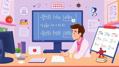 An engaging virtual tutoring session scene with an AI tutor assisting a student with a math problem, surrounded by digital learning tools, interactive whiteboards, and animated study aids, highlighting the innovative and personalized educational experience provided by BrainBoost AI Tutors.