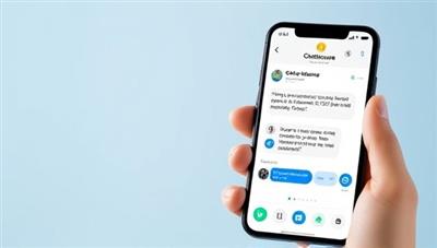 An engaging visual representation of ChatInsure Assist as a friendly and responsive virtual assistant on a smartphone screen, assisting a policyholder with an insurance inquiry, symbolizing modern customer service and convenience in insurance interactions.