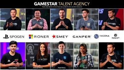 An engaging visual of gaming talent represented by GameStar Talent Agency, featured in promotional materials, sponsorships, and partnerships with gaming brands, showcasing the agency's commitment to elevating gaming talent and fostering career growth in the industry.