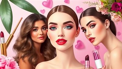 An online beauty community platform interface showcasing vibrant discussions, beauty tips, and user profiles, with virtual events and expert Q&A sessions highlighted, creating a sense of community and interaction among members.