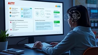 An AI-powered tutoring platform interface showing a student engaging with interactive learning modules and receiving real-time feedback from a virtual tutor, with a digital whiteboard and study materials displayed, highlighting innovation and personalized learning experiences.