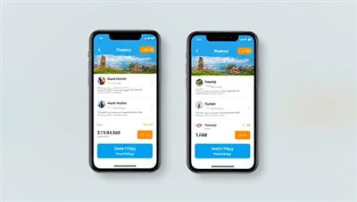 An engaging app interface displaying various travel scenarios with instant policy issuance buttons, accompanied by vibrant travel imagery and a seamless checkout process, capturing the essence of quick and reliable micro-insurance for travelers.