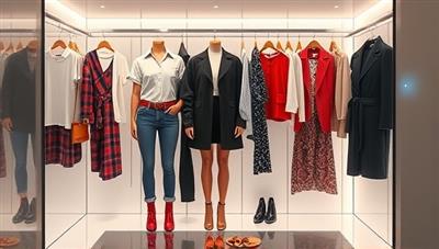 An interactive digital closet where users can virtually try on different outfits suggested by the AI assistant, creating a fun and engaging shopping experience from home.