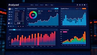 A sleek and modern digital platform interface displaying financial data being analyzed and audited in real-time, with interactive graphs and charts showcasing transparency and efficiency.