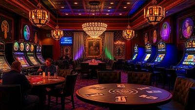 An enchanting and mystical casino lounge setting featuring fortune tellers, tarot readers, and magical decor elements, with patrons receiving personalized readings and mystical guidance before engaging in casino games, creating a captivating and mystical atmosphere at Mystic Bet Haven.