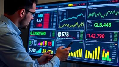 A professional sports betting consultant analyzing data and statistics on a digital dashboard, with graphs and charts displaying betting trends and insights, demonstrating the expertise and personalized service offered by BetWise Consult.