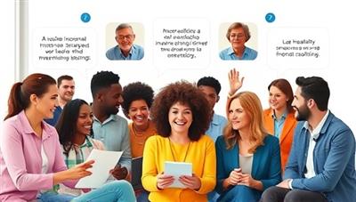 An engaging visual of a diverse group of individuals interacting on the MicroWealth Connect platform, discussing investment strategies, sharing insights, and celebrating financial milestones, highlighting a sense of community and collaboration in wealth building.