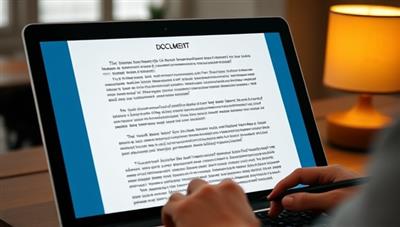 A dynamic visual showcasing a document being digitally reviewed by legal experts, with track changes and comments displayed on the screen, highlighting the meticulous and professional document editing process offered by the service.