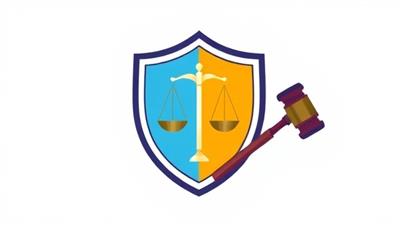 A visually appealing illustration of a shield with legal elements like scales of justice and a gavel, symbolizing protection and support provided by the legal subscription service to small businesses.