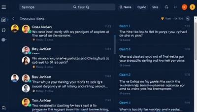 An online community platform interface displaying vibrant discussion threads, expert Q&A sessions, and resource libraries on financial topics, surrounded by visuals of diverse community members engaging and supporting each other, creating a welcoming and empowering space for financial growth.