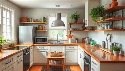 An eco-friendly kitchen renovation featuring energy-efficient appliances, recycled materials, and sustainable finishes, highlighting the beauty and functionality of environmentally conscious design in real estate renovations.