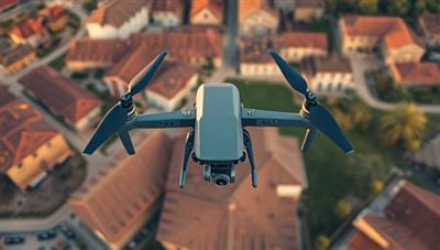 A captivating aerial shot captured by a drone showing a scenic landscape with vibrant colors and intricate details, highlighting the unique perspective and visual impact of aerial photography services by SkyScope Solutions.