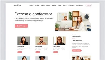 An elegant and professional agency website featuring a roster of talented creative professionals, client testimonials, and a seamless project management interface, creating a one-stop platform for creative collaborations and partnerships.