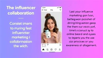 An engaging social media post featuring a micro-influencer promoting a product in an authentic and relatable manner, showcasing the power of influencer marketing collaborations in driving brand awareness and engagement.