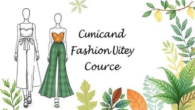 An artistic and stylish visual representation of an online sustainable fashion design course, featuring fashion sketches, eco-friendly fabrics, design tools, and nature-inspired elements, embodying a harmonious blend of creativity, sustainability, and eco-chic aesthetics in fashion design.