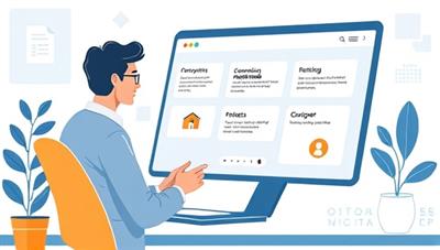 An engaging digital illustration featuring a virtual career advisor interacting with a user on the CareerNaviAI platform, suggesting career paths and opportunities based on individual skills and aspirations, showcasing the platform's personalized guidance.